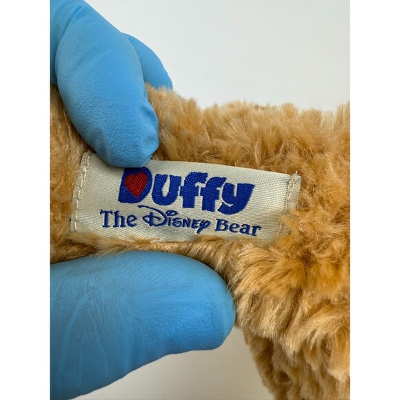 Walt Disney Parks Happy Birthday Duffy Bear  Shirt Hat 17” Stuffed Animal Plush - Picture 8 of 10